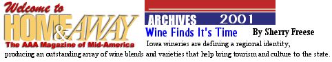 Home and Away Magazine - Wine Finds Its Time