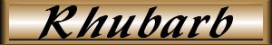 Our Selection Of Wines - Rhubarb